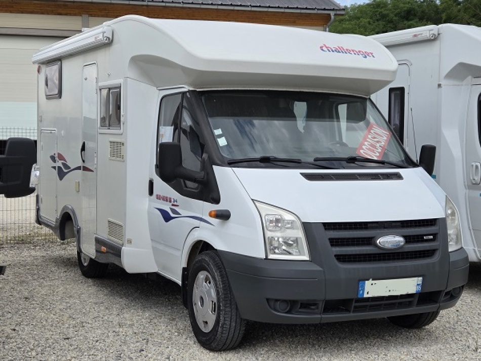 camping car CHALLENGER GENESIS 34 modèle 2007