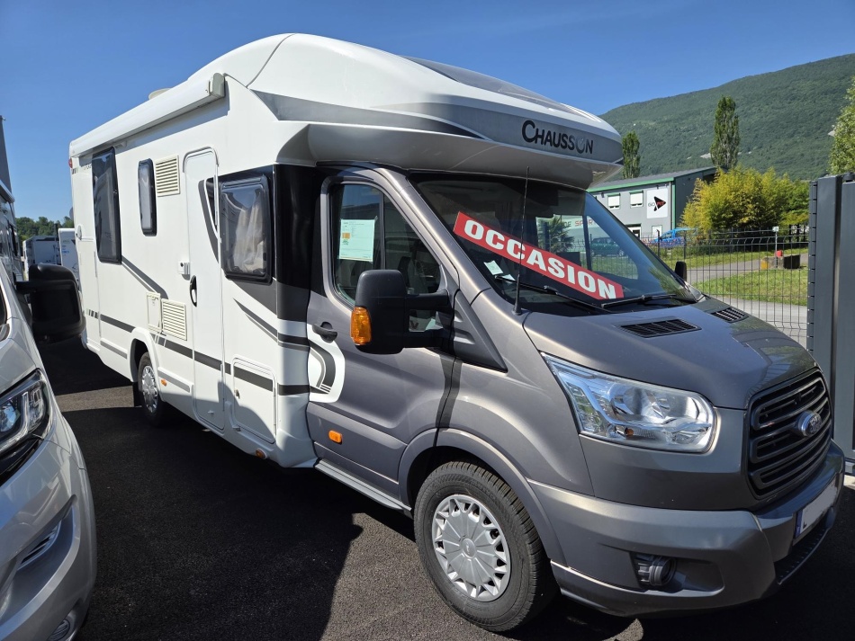 camping car CHAUSSON FLASH 718EB mod&egrave;le 2015