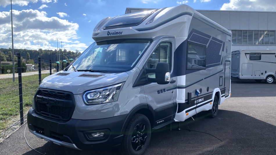 camping car BENIMAR TESSORO 483 STORMLINE BVA 165CV mod&egrave;le 2027